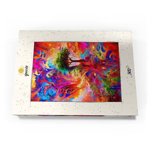 Luminous Fantasy Jungle Landscape 500 Puzzle Schachtel Ansicht3