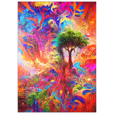 puzzleplate Luminous Fantasy Jungle Landscape 500 Puzzle