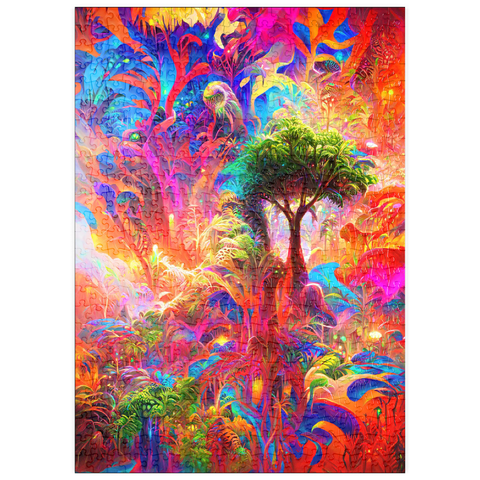 puzzleplate Luminous Fantasy Jungle Landscape 500 Puzzle