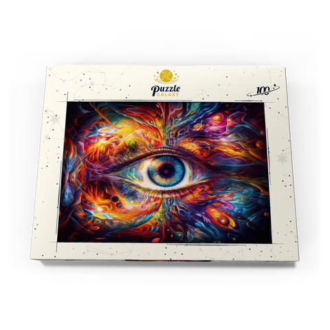 Psychedelic Eye 100 Puzzle Schachtel Ansicht3