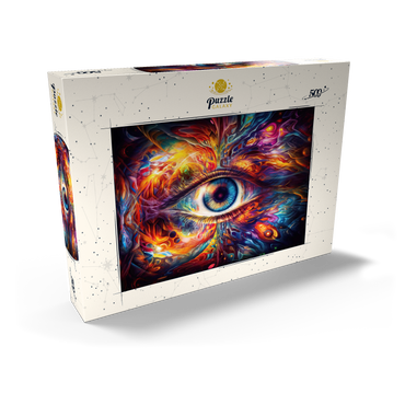 Psychedelic Eye 500 Puzzle Schachtel Ansicht2