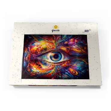 Psychedelic Eye 500 Puzzle Schachtel Ansicht3