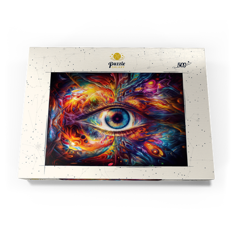 Psychedelic Eye 500 Puzzle Schachtel Ansicht3
