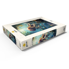 Alternative Darstellung des Puzzle-Motivs Majestätischer Oktopus – Puzzleteile: 1000