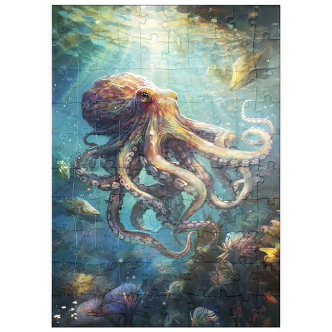 puzzleplate Majestic Octopus 100 Puzzle