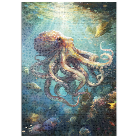puzzleplate Majestic Octopus 500 Puzzle