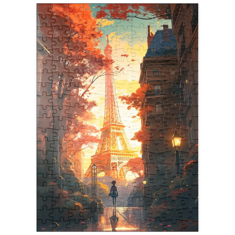 puzzleplate Eiffel Tower in Autumn 200 Puzzle