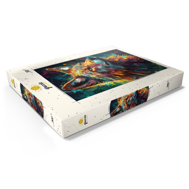 Vibrant Wolf 200 Puzzle Schachtel Ansicht1