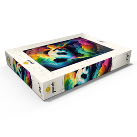 Alternative Darstellung des Puzzle-Motivs Verträumter kosmischer Panda – Puzzleteile: 1000