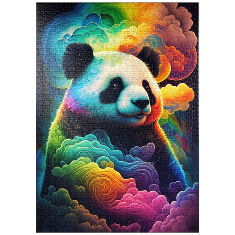 puzzleplate Dreamy Cosmic Panda 1000 Puzzle