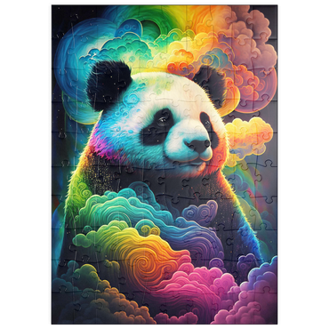 puzzleplate Dreamy Cosmic Panda 100 Puzzle