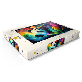 Alternative Darstellung des Puzzle-Motivs Verträumter kosmischer Panda – Puzzleteile: 200