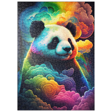 puzzleplate Dreamy Cosmic Panda 500 Puzzle