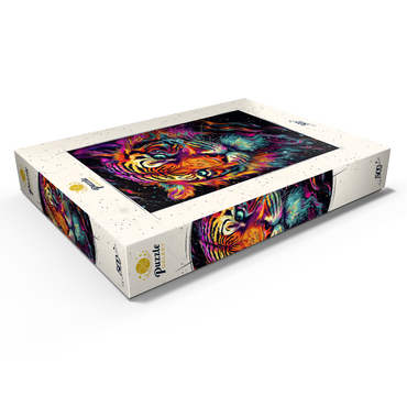 Neon Tiger 500 Puzzle Schachtel Ansicht1