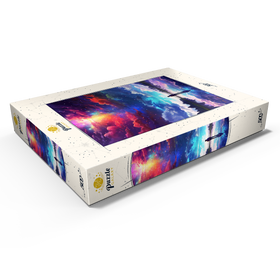 Darstellung des Puzzle Motivs Kosmische Reflexion - Puzzleteile: 500