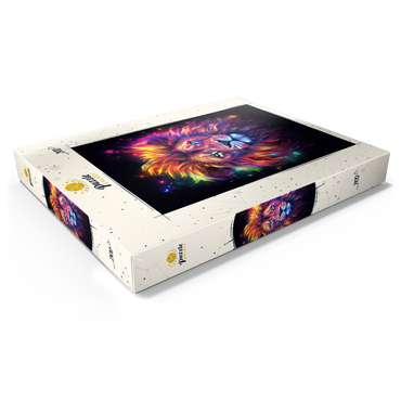 Vibrant Cosmic Lion 200 Puzzle Schachtel Ansicht1