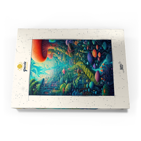 Enchanted Mushroom Forest 500 Puzzle Schachtel Ansicht3