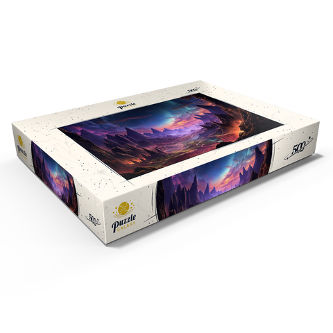 Alien Landscape 500 Puzzle Schachtel Ansicht1