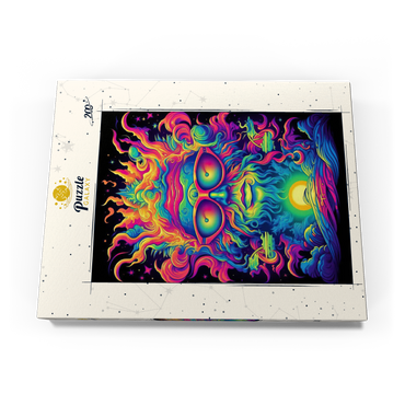 Psychedelic Cosmic Guru 200 Puzzle Schachtel Ansicht3