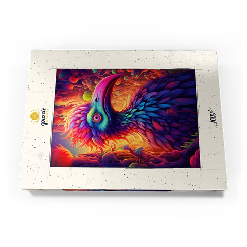 Exotic Bird in a Fantasy World 1000 Puzzle Schachtel Ansicht3