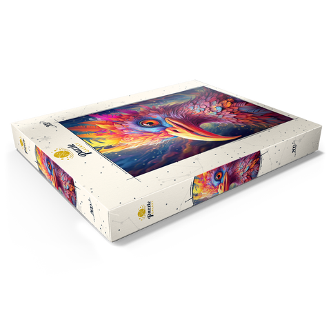 Majestic Fantasy Bird with Vivid Feathers 200 Puzzle Schachtel Ansicht1