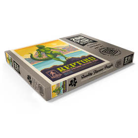 Darstellung des Puzzle Motivs Legends Of The National Parks: Lassen Reptoid - Puzzleteile: 200