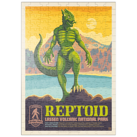 Darstellung des Puzzle Motivs Legends Of The National Parks: Lassen Reptoid - Puzzleteile: 200