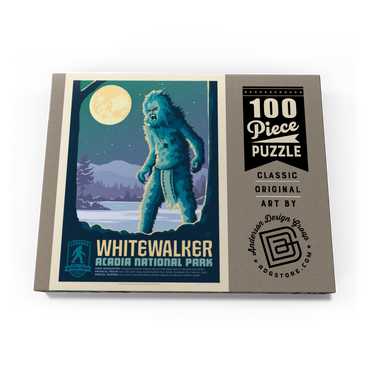 Darstellung des Puzzle Motivs Legends Of The National Parks: Acadia's White Walker 100 Puzzle Schachtel Ansicht3