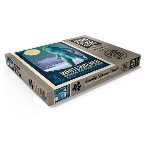 Darstellung des Puzzle Motivs Legends Of The National Parks: Acadia's White Walker Legends Of The National Parks: Acadia's White Walker 200 Puzzle Schachtel Ansicht1