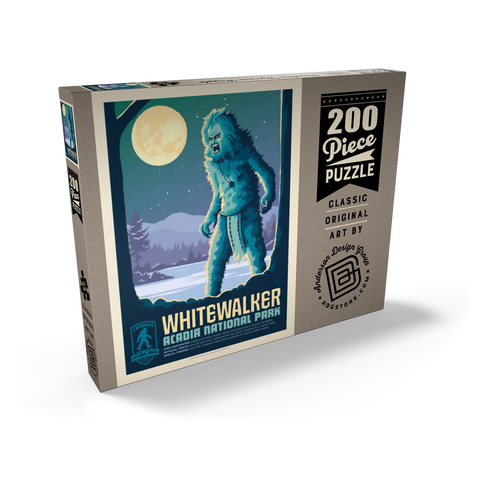 Darstellung des Puzzle Motivs Legends Of The National Parks: Acadia's White Walker Legends Of The National Parks: Acadia's White Walker 200 Puzzle Schachtel Ansicht2