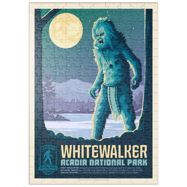 Darstellung des Puzzle Motivs puzzleplate Legends Of The National Parks: Acadia's White Walker 200 Puzzle