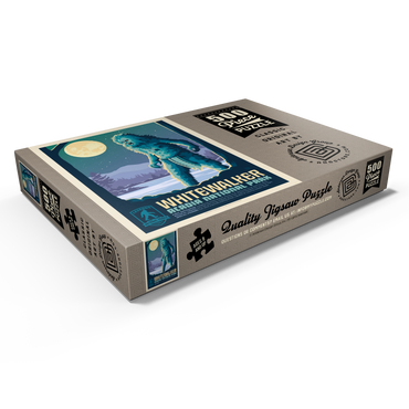Darstellung des Puzzle Motivs Legends Of The National Parks: Acadia's White Walker 500 Puzzle Schachtel Ansicht1