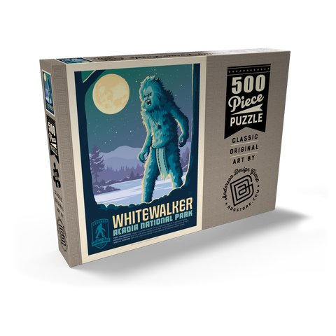 Darstellung des Puzzle Motivs Legends Of The National Parks: Acadia's White Walker Legends Of The National Parks: Acadia's White Walker 500 Puzzle Schachtel Ansicht2