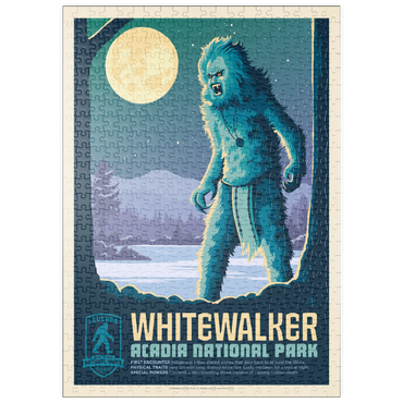 Darstellung des Puzzle Motivs puzzleplate Legends Of The National Parks: Acadia's White Walker 500 Puzzle