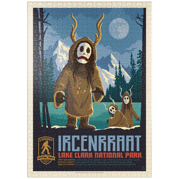 Darstellung des Puzzle Motivs puzzleplate Legends Of The National Parks: Lake Clark's Ircenrraat 1000 Puzzle