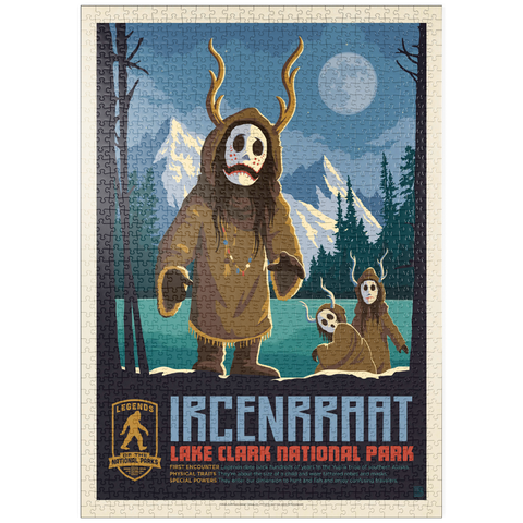 Darstellung des Puzzle Motivs Legends Of The National Parks: Lake Clark's Ircenrraat puzzleplate Legends Of The National Parks: Lake Clark's Ircenrraat 1000 Puzzle