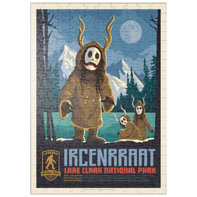 Darstellung des Puzzle Motivs Legends Of The National Parks: Lake Clark's Ircenrraat - Puzzleteile: 200