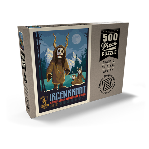 Darstellung des Puzzle Motivs Legends Of The National Parks: Lake Clark's Ircenrraat Legends Of The National Parks: Lake Clark's Ircenrraat 500 Puzzle Schachtel Ansicht2