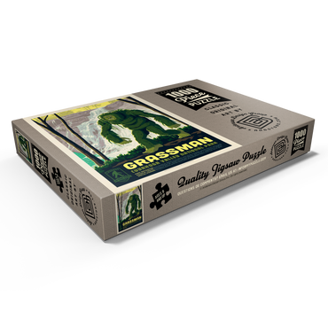 Darstellung des Puzzle Motivs Legends Of The National Parks: Cuyahoga Valley's Grassman 1000 Puzzle Schachtel Ansicht1