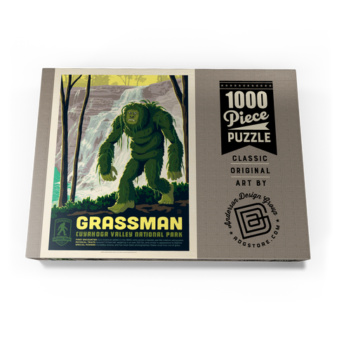 Darstellung des Puzzle Motivs Legends Of The National Parks: Cuyahoga Valley's Grassman Legends Of The National Parks: Cuyahoga Valley's Grassman 1000 Puzzle Schachtel Ansicht3