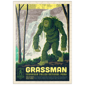 Darstellung des Puzzle Motivs Legends Of The National Parks: Cuyahoga Valley's Grassman - Puzzleteile: 200