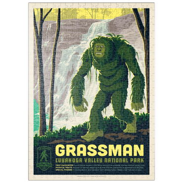 Darstellung des Puzzle Motivs puzzleplate Legends Of The National Parks: Cuyahoga Valley's Grassman 500 Puzzle