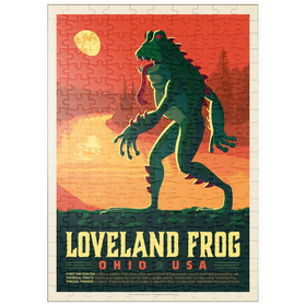 Darstellung des Puzzle Motivs Mythical Creatures: Loveland Frog - Puzzleteile: 200