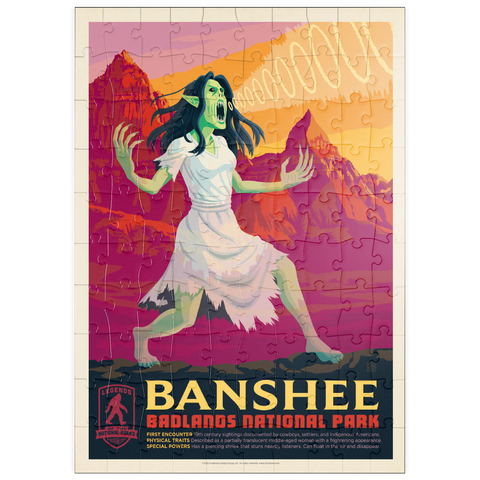 puzzleplate Legends Of The National Parks: Badland's Banshee 100 Puzzle