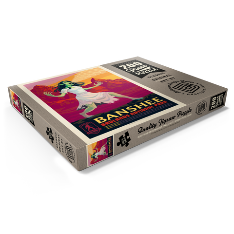 Legends Of The National Parks: Badland's Banshee 200 Puzzle Schachtel Ansicht1