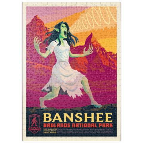 puzzleplate Legends Of The National Parks: Badland's Banshee 500 Puzzle