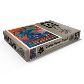 Alternative Darstellung des Puzzle-Motivs Legends Of The National Parks: Mt Rainier's Batsquatch – Puzzleteile: 1000