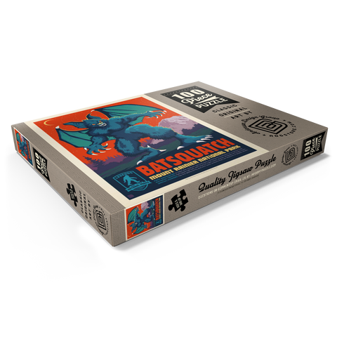 Darstellung des Puzzle Motivs Legends Of The National Parks: Mt Rainier's Batsquatch Legends Of The National Parks: Mt Rainier's Batsquatch 100 Puzzle Schachtel Ansicht1