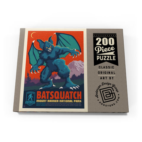 Darstellung des Puzzle Motivs Legends Of The National Parks: Mt Rainier's Batsquatch Legends Of The National Parks: Mt Rainier's Batsquatch 200 Puzzle Schachtel Ansicht3