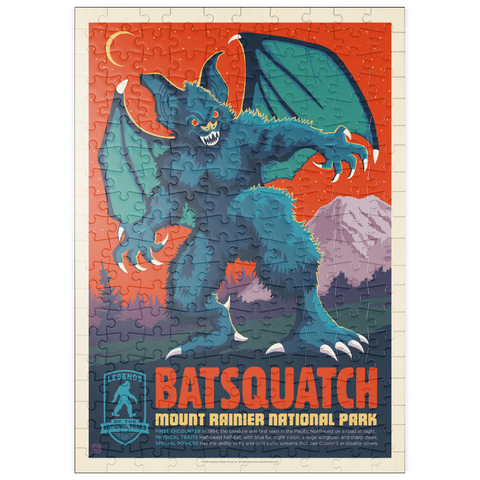 Darstellung des Puzzle Motivs Legends Of The National Parks: Mt Rainier's Batsquatch puzzleplate Legends Of The National Parks: Mt Rainier's Batsquatch 200 Puzzle